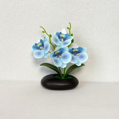 Elegante künstliche Orchideenblumenarrangements für die Innendekoration