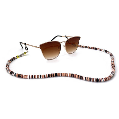 Bunte Smile Perlen Brillen Kette Brehn