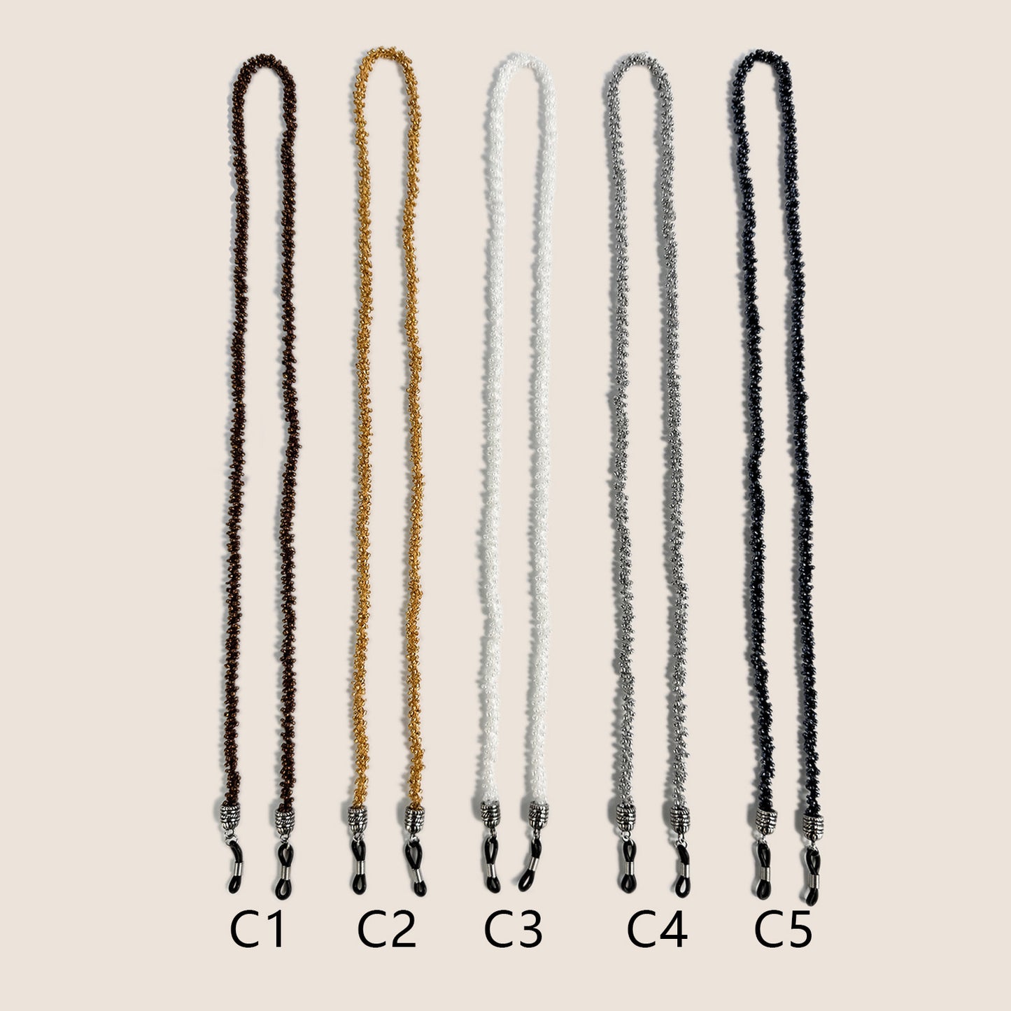 Beaded Eyewear Chain Brehn
