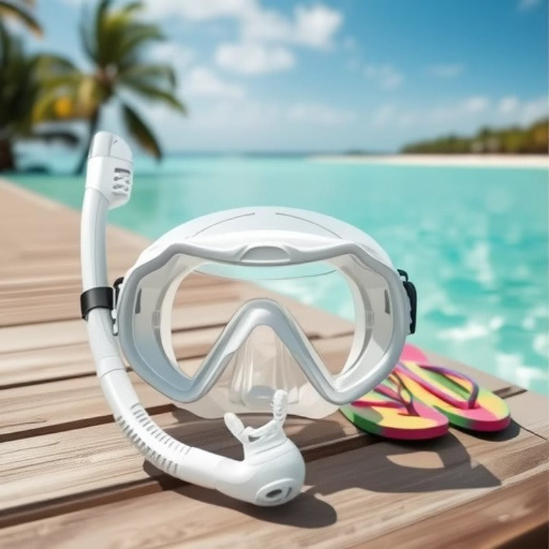 Tauchmaske mit Fit-Technologie und Ergonomischem Schnorchel Brehn