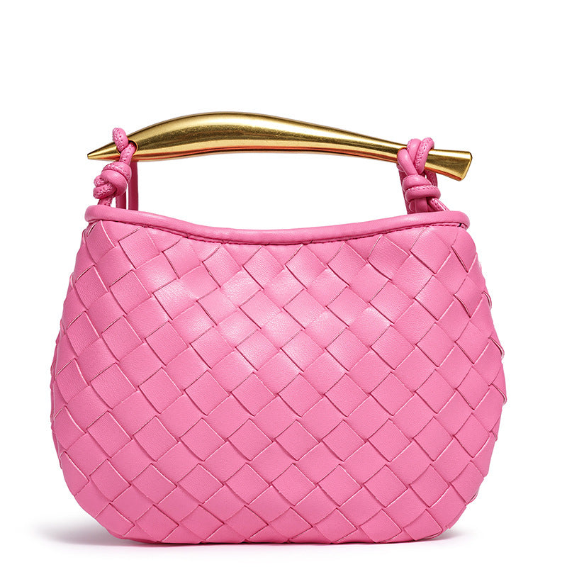 Stilvolle geflochtene Handtasche Brehn