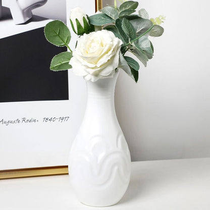 Elegante Texturierte Dekorative Blumenvase Brehn