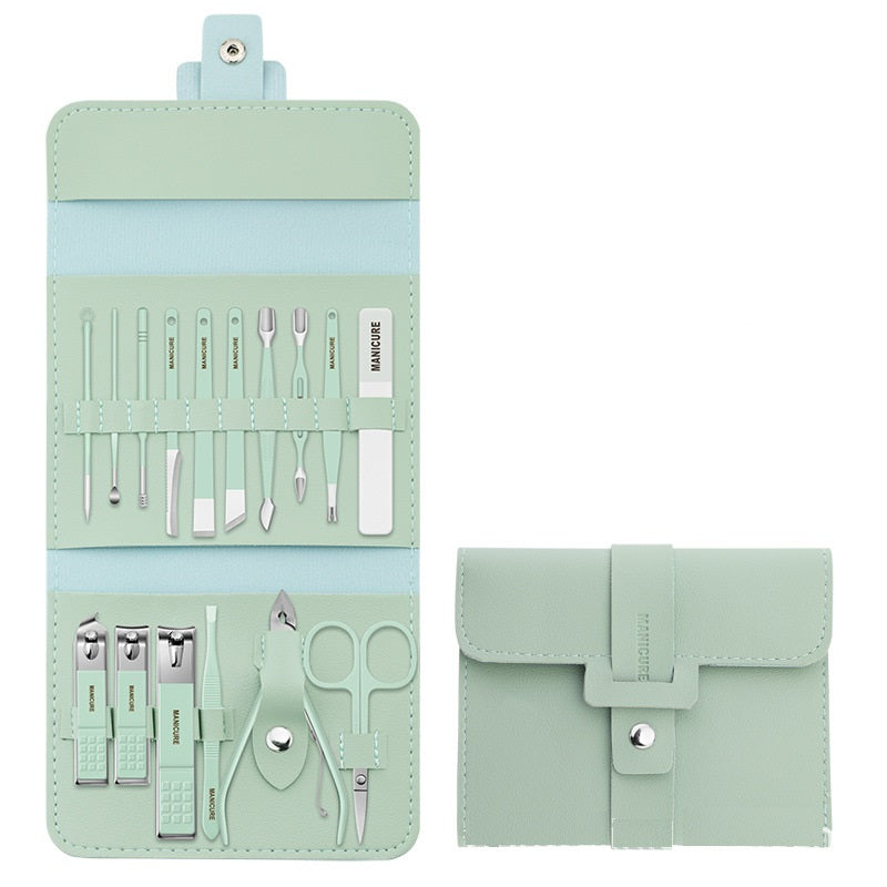 Brehn-teiliges Nagelpflegeset (zehn Farben)