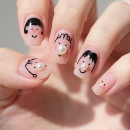 Verspielte Charakter Nagelkunst Brehn