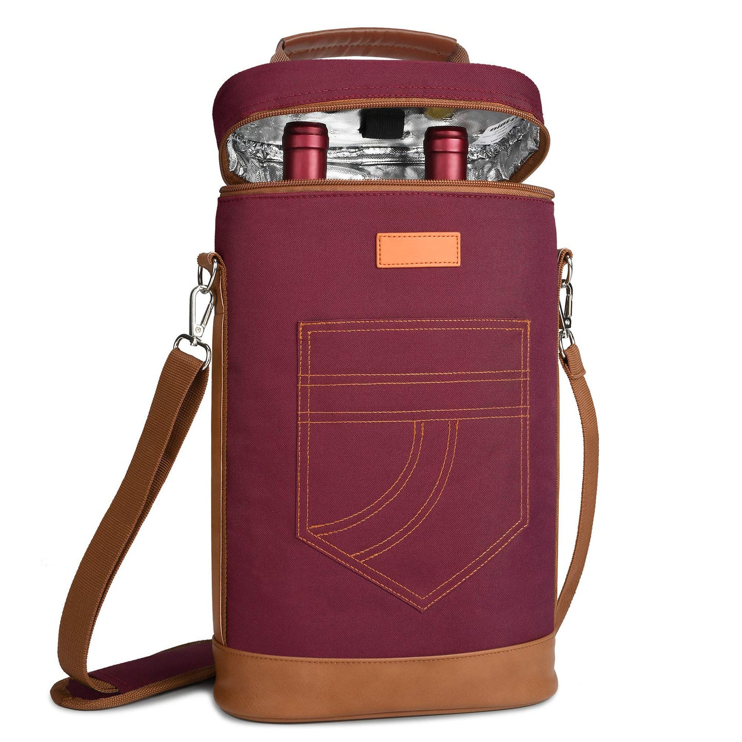 Unisex Isolierte Flasche Transporttasche Brehn