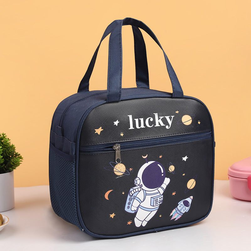 Jungen Isolierte Charakter Lunch Tasche Brehn