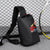 Stylische Blumenmuster Sling Tasche Brehn