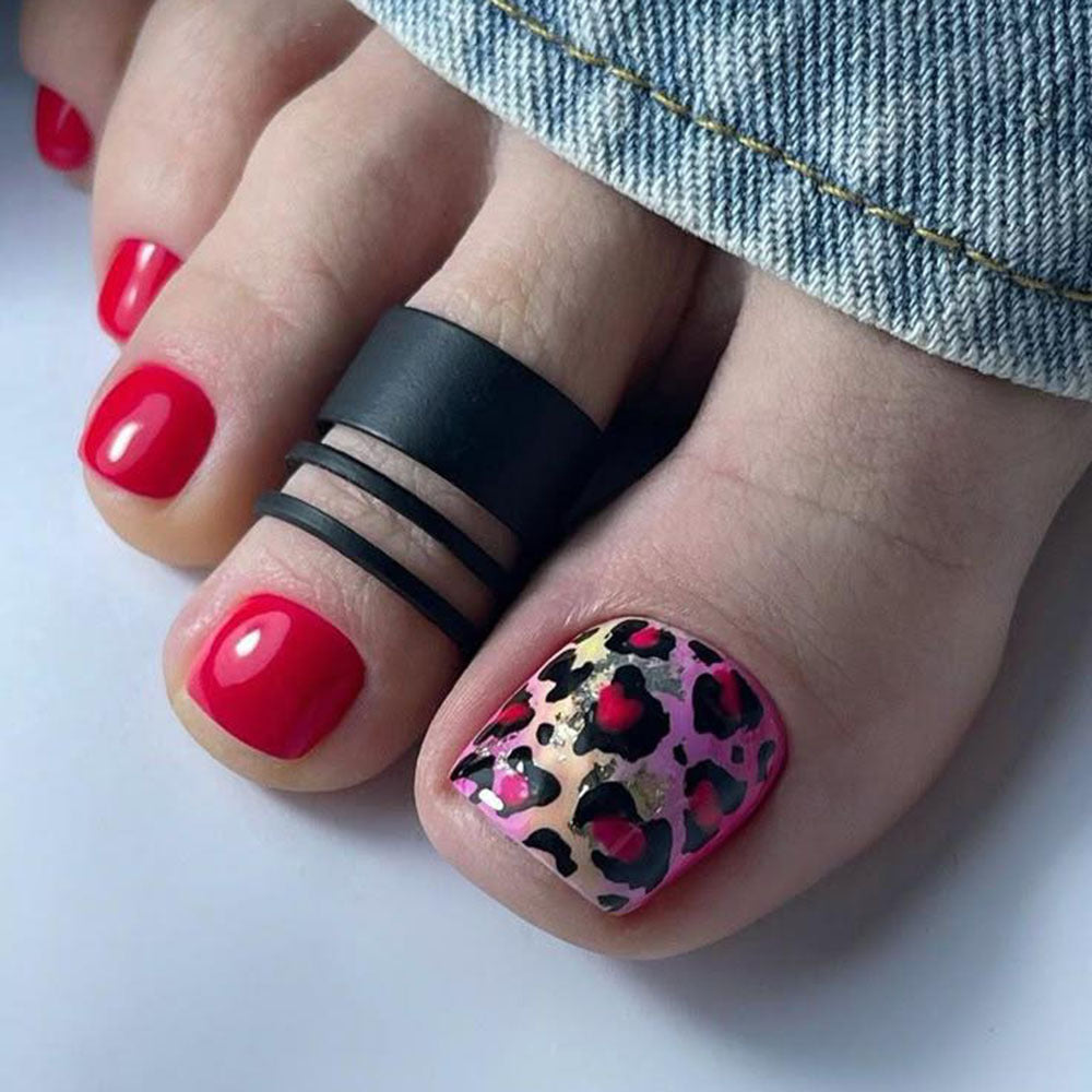 Trendige Fußnagelkunst Brehn
