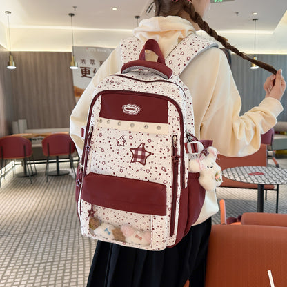 Transparente Taschen-Rucksack Brehn