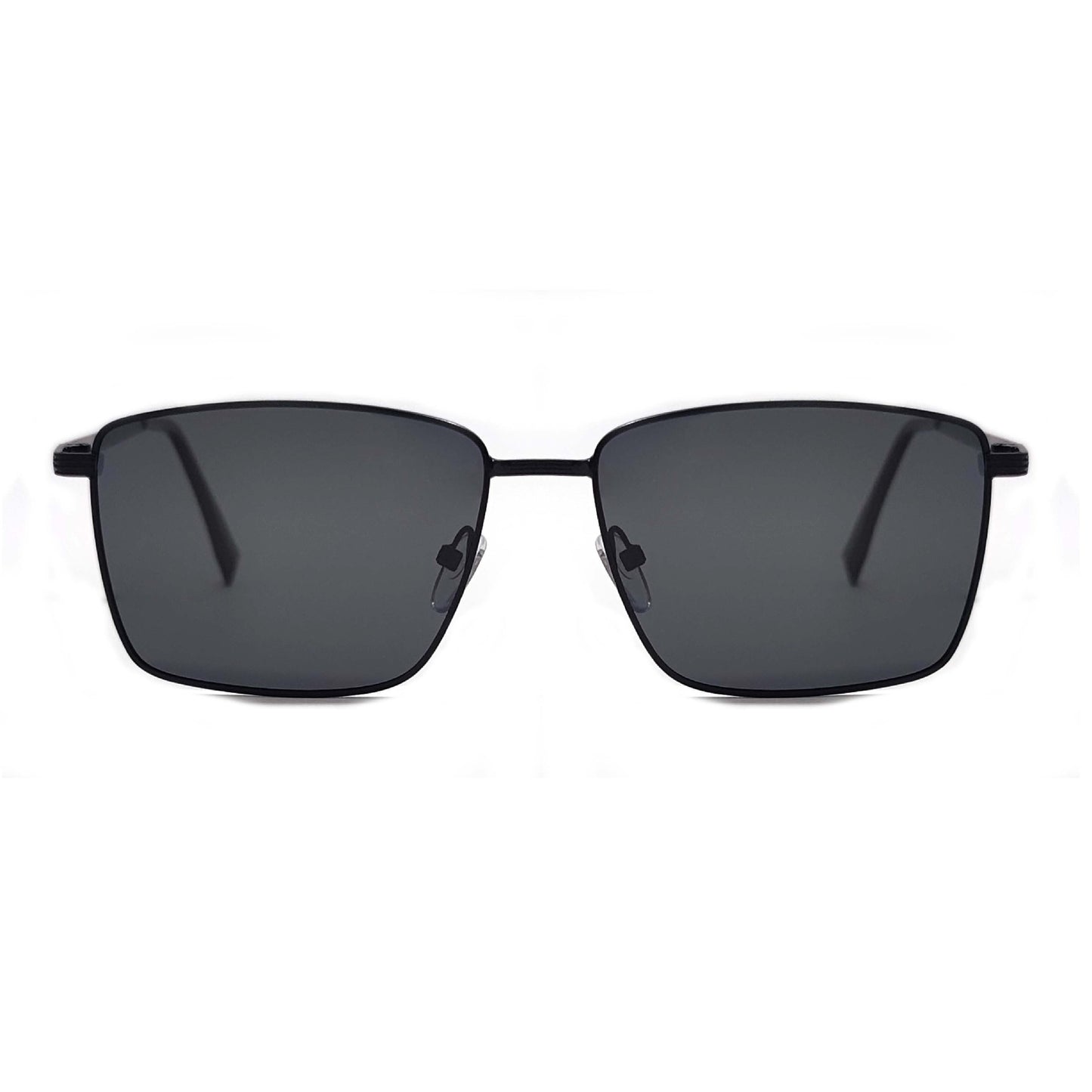 Herren modische quadratische Sonnenbrille mit UV-Schutz und ergonomischen Bügeln Brehn