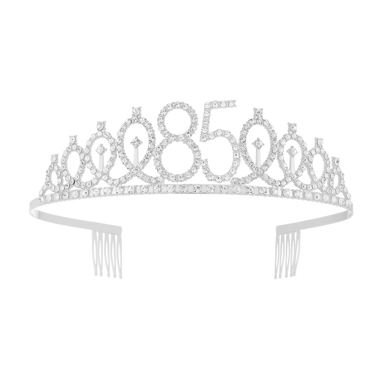 Damen Kristallverzierte Tiara mit elegantem Design Brehn