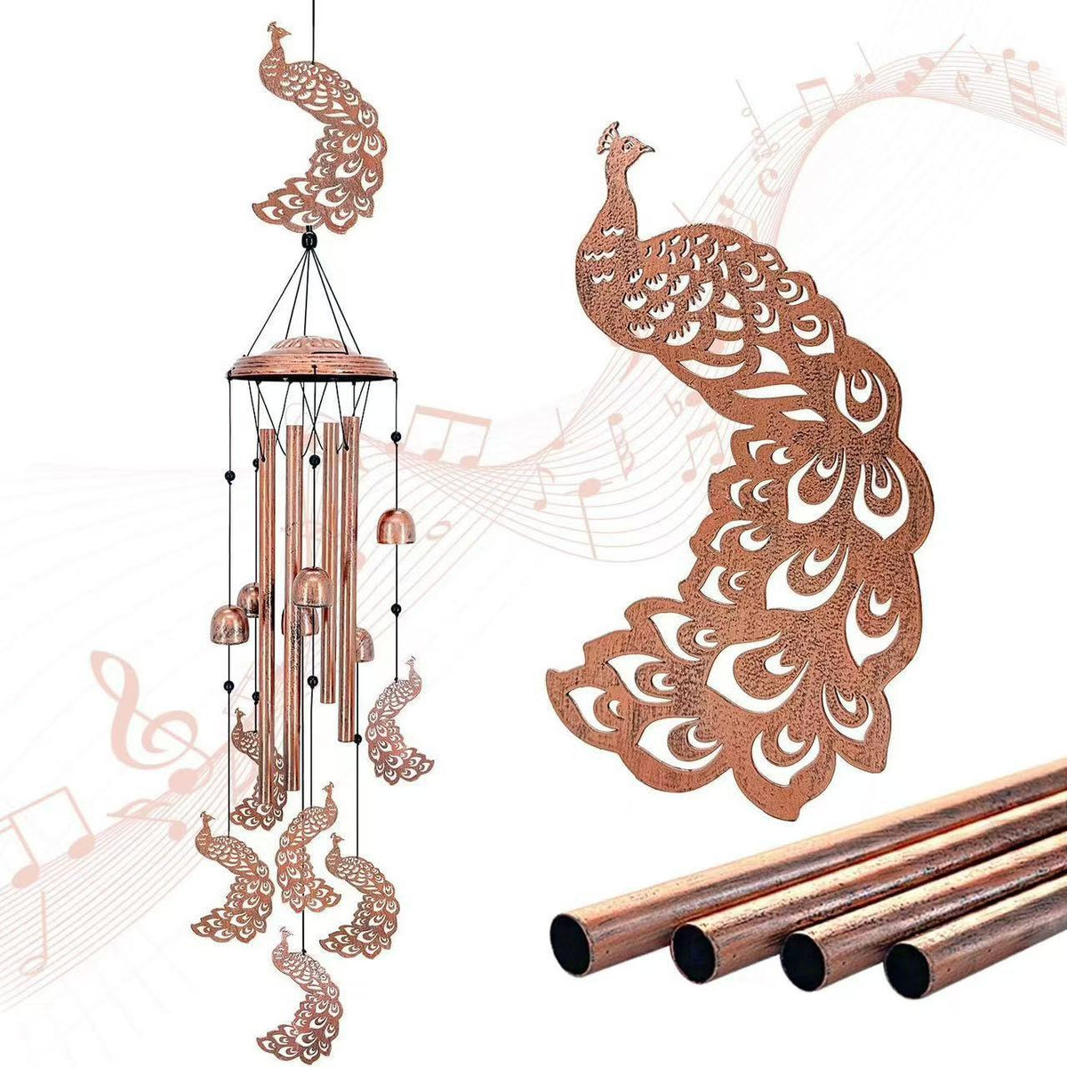 Dekorativer Windspiel mit Dackel-Design Brehn