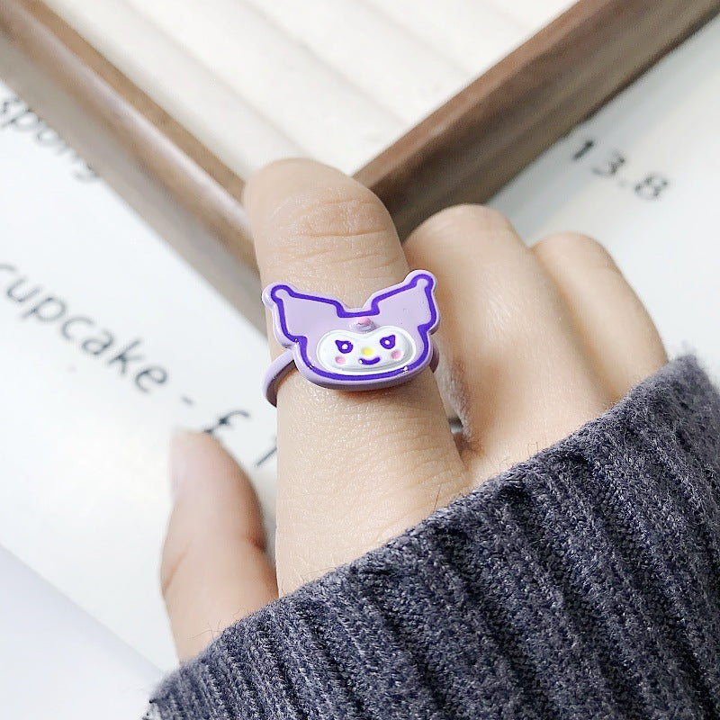 Verspielter Ring mit Fröhlichem Cartoon-Motiv Brehn