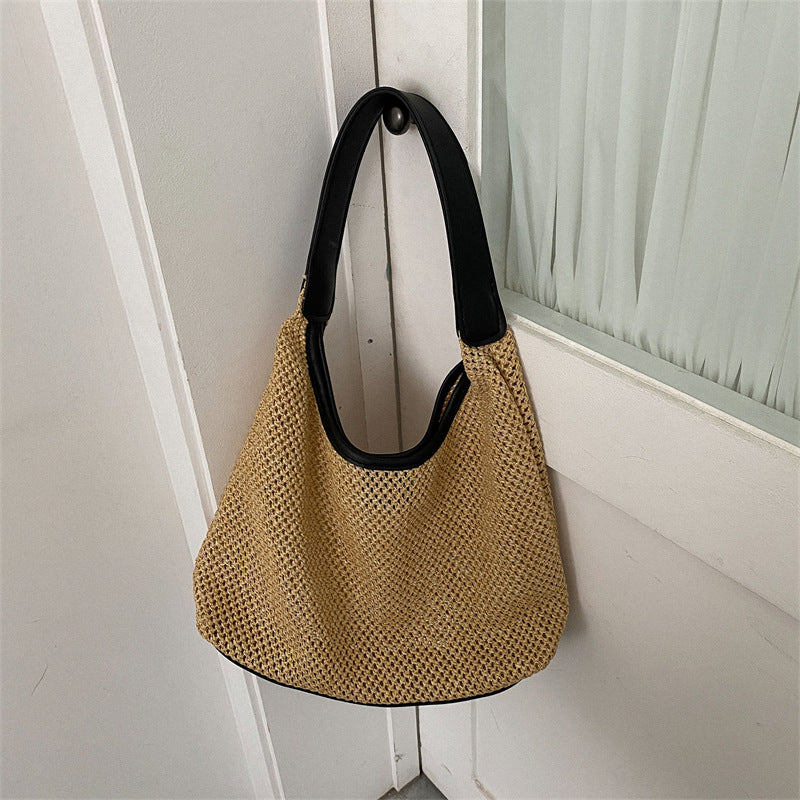 Handgefertigte Gewebte Strandtasche