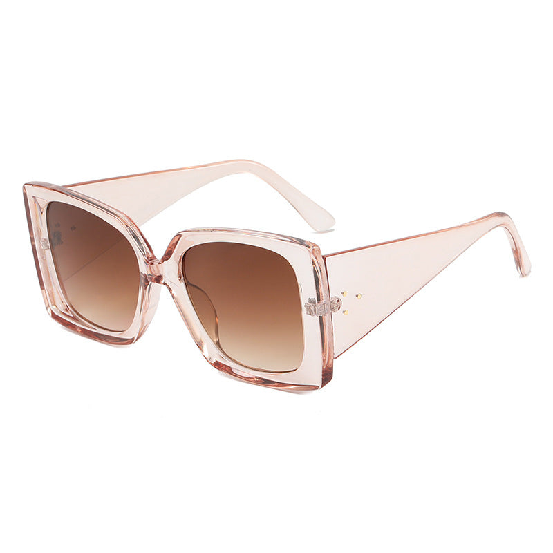 Damen Überdimensionierte Leo-Sonnenbrille Brehn