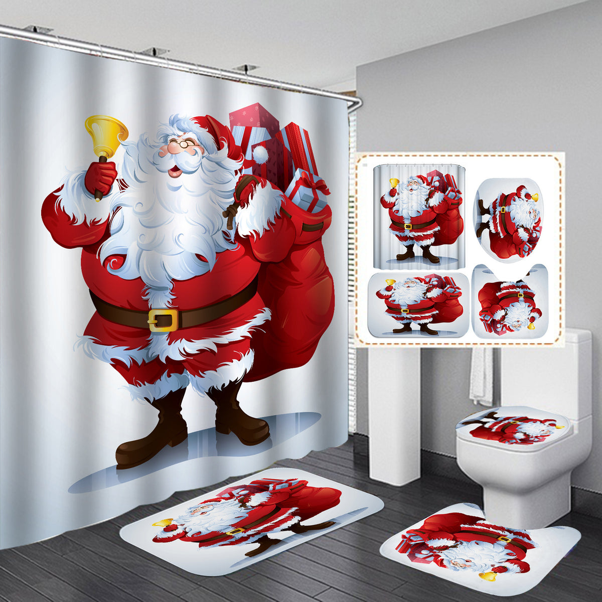 Weihnachts-Sonder-Badezimmer-Set Brehn