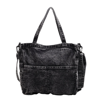 Premium Denim Schultertasche Brehn