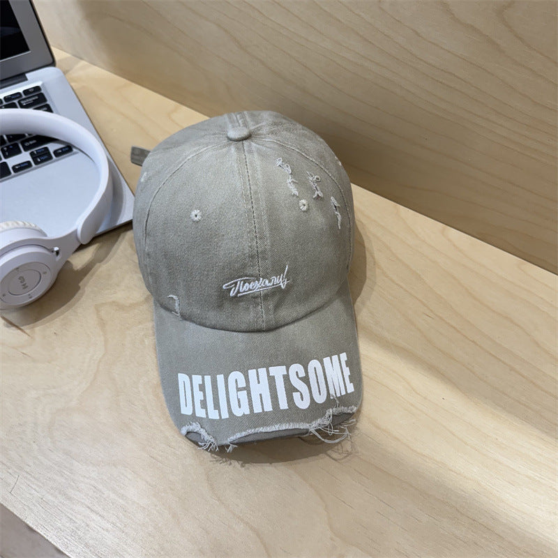 Herren Distressed Casual Baumwollmütze Brehn