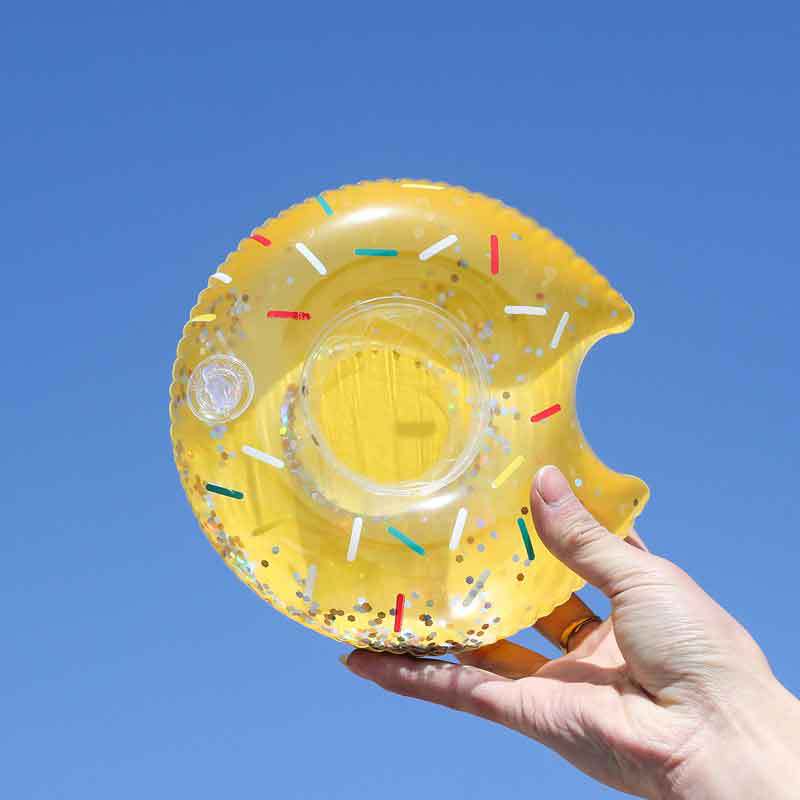 Damen Aufblasbarer Schwimmring mit floralem Design Brehn