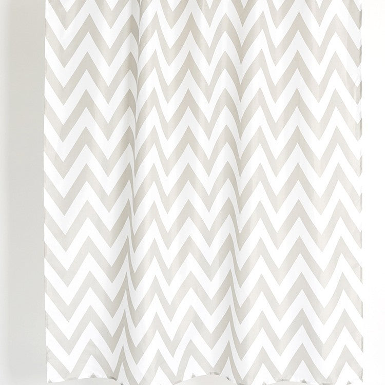 Chevron-Muster Duschvorhang Brehn