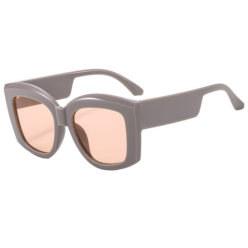 Damen Oversized Sonnenbrille mit kreativem Design und hochwertigem UV-Schutz Brehn