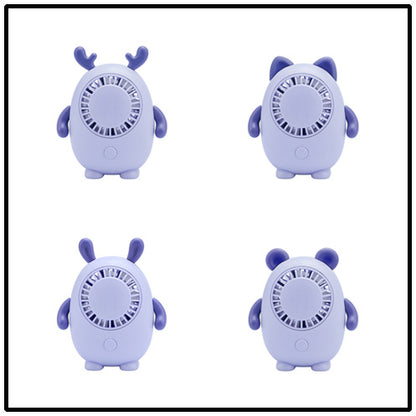 Unisex Tragbarer Handventilator im niedlichen Tierdesign Brehn