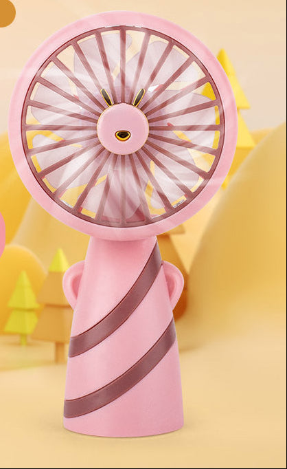 Frauen Handy Mini Ventilator im Bären-Design Brehn