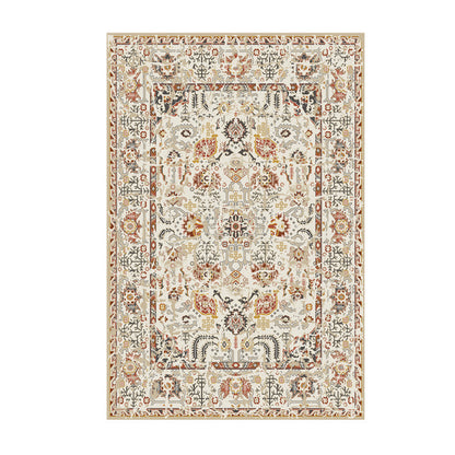 Vintage-inspirierter Blumenmuster-Teppich