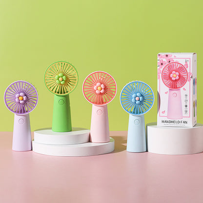 Blumen-Themen Handheld Kühlventilator Brehn