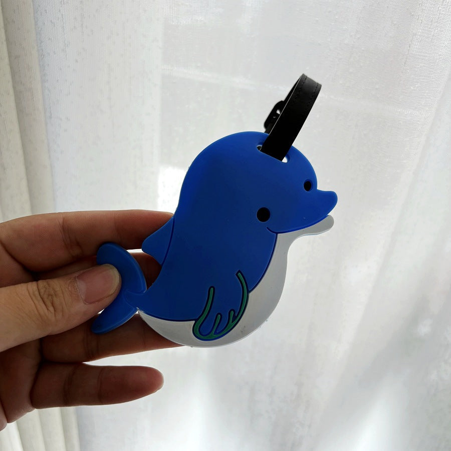 Delfin-förmiger Gepäckanhänger Brehn