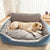 Plüsch Nestendes Hundebett