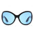 Damen Sonnenbrille im stilvollen Schmetterlingsdesign mit UV-Schutz und breitem Rahmen Brehn