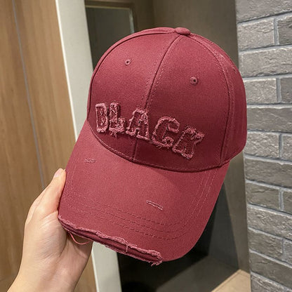 Frauen Distressed Baumwollmütze Brehn
