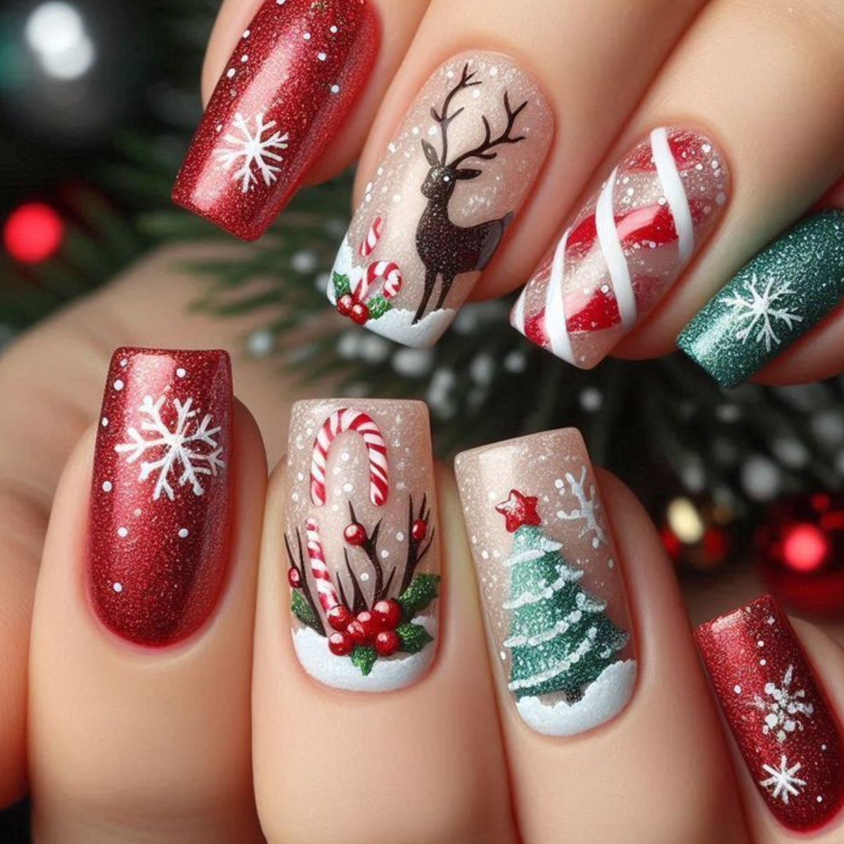 Dekorative Nagelkunst Brehn