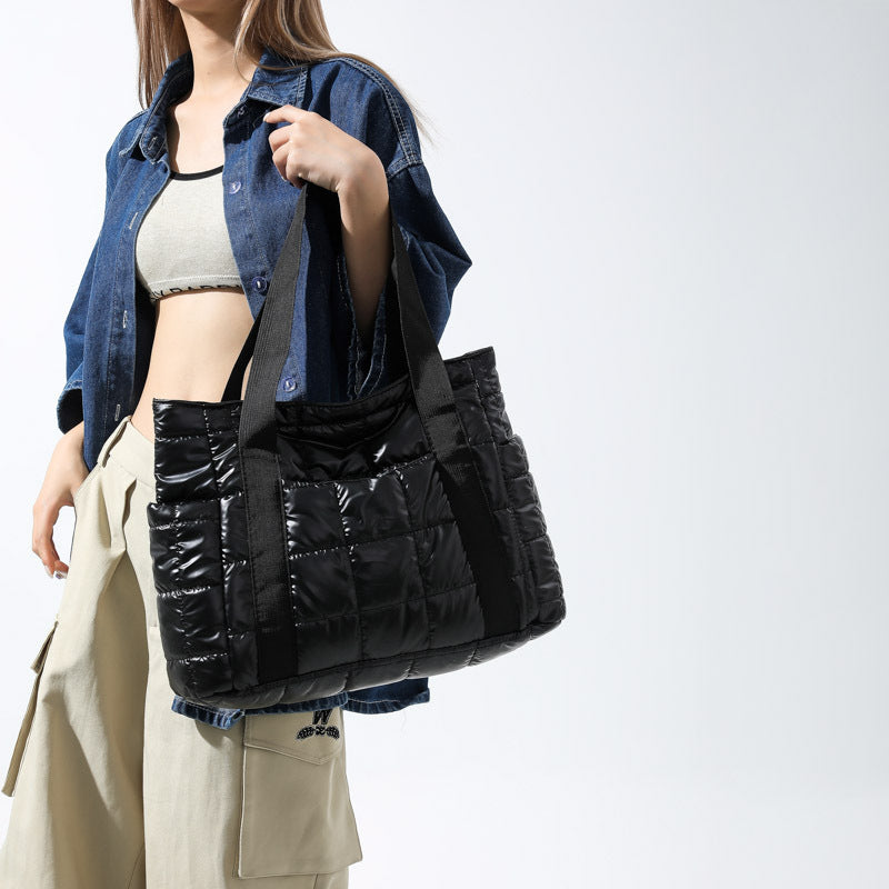 Stylische Puffer-Tote-Bag Brehn
