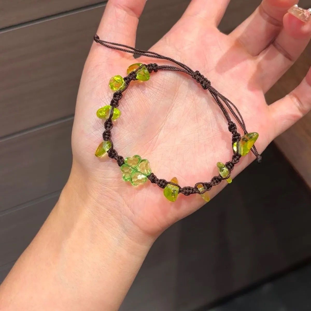 Handgemachte Blumen Charm Armband Brehn