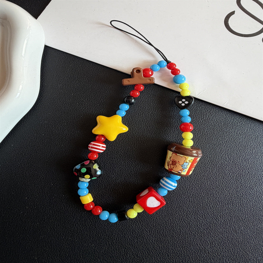 Verspielt Themed Perlen Brillenhalter Brehn