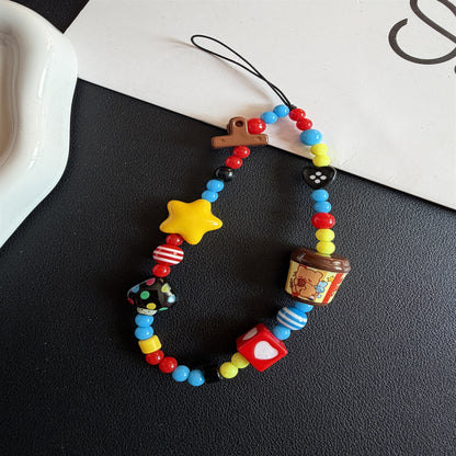 Verspielt Themed Perlen Brillenhalter Brehn