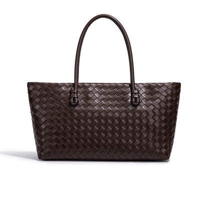 Woven Leather Tote Bag Brehn
