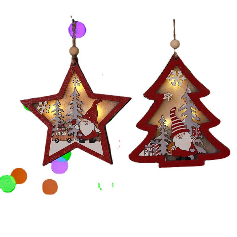Weihnachtsbaum-Hängedeko in Sternform Brehn