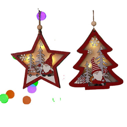 Weihnachtsbaum-Hängedeko in Sternform Brehn
