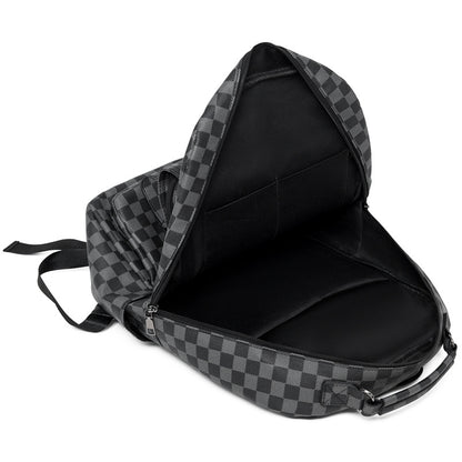 Stilvolle Schachbrett-Laptop-Rucksack Brehn