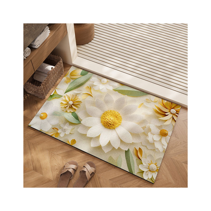 Blumenmuster Weiche Badmatte Brehn