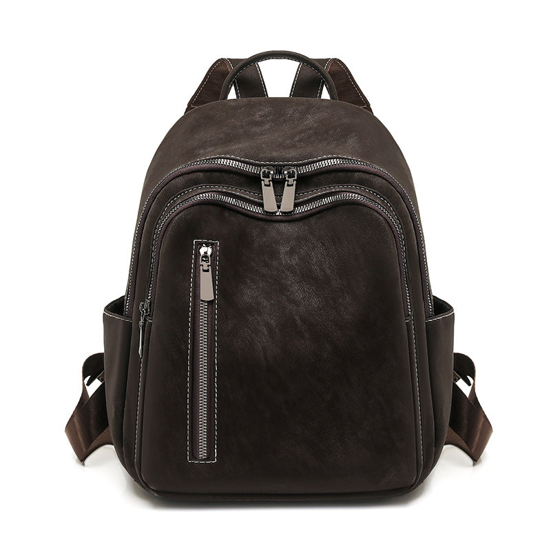 Stylischer Leder-Rucksack Brehn