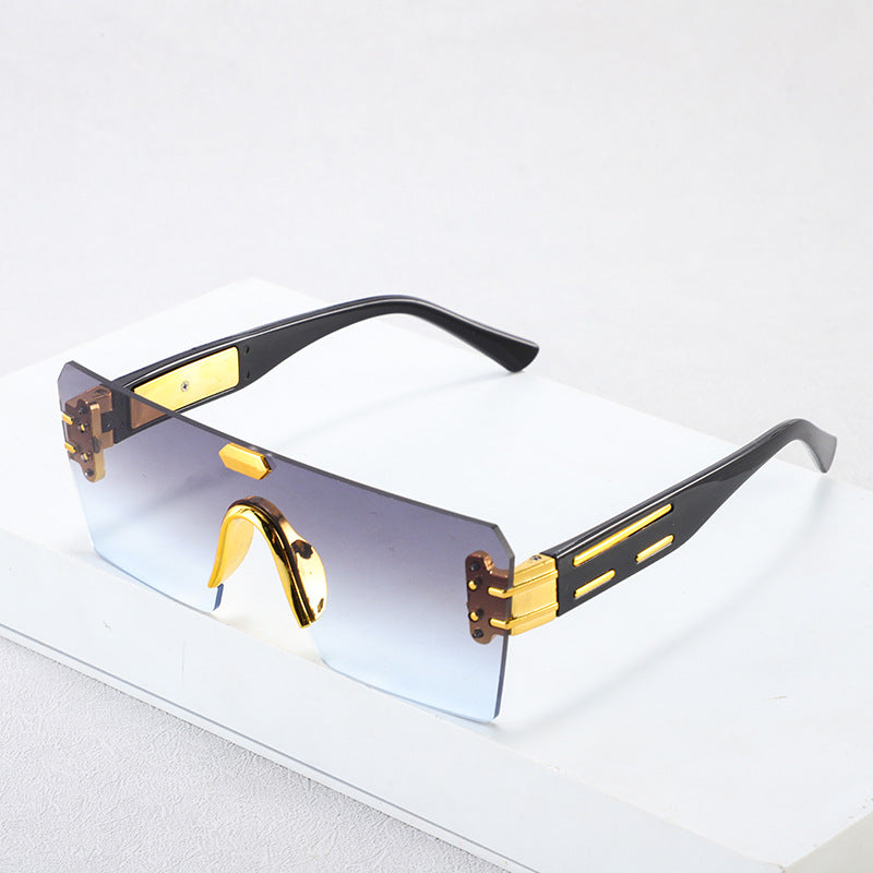 Damen futuristische Fashion-Sonnenbrille Brehn
