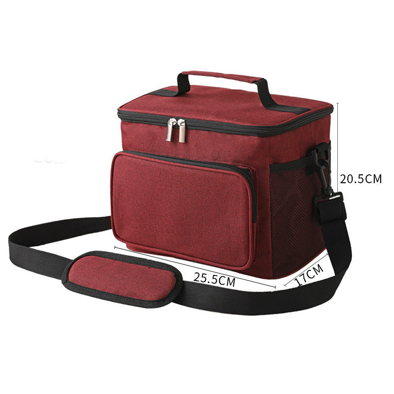 Damen Isolierte Kühltasche mit praktischem Tragegriff und vielseitigen Fächern Brehn