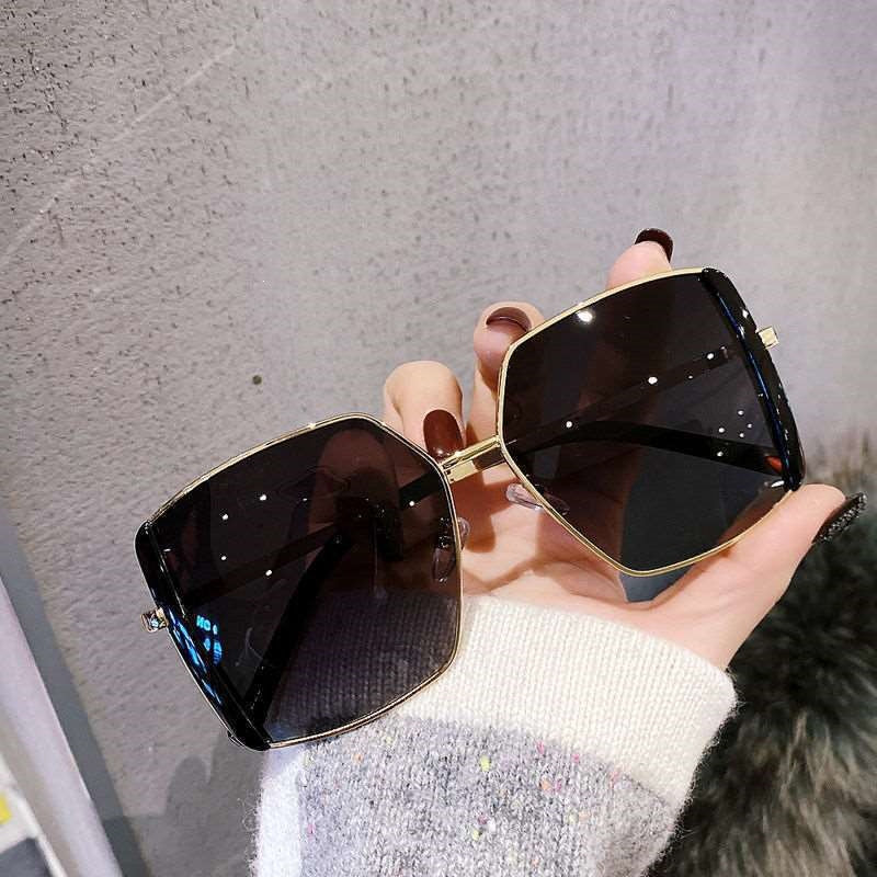 Damen trendige quadratische Sonnenbrille Brehn