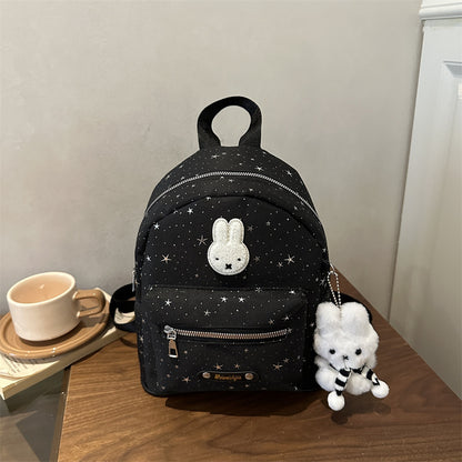 Süßes Kaninchen-Themen Mini-Rucksack