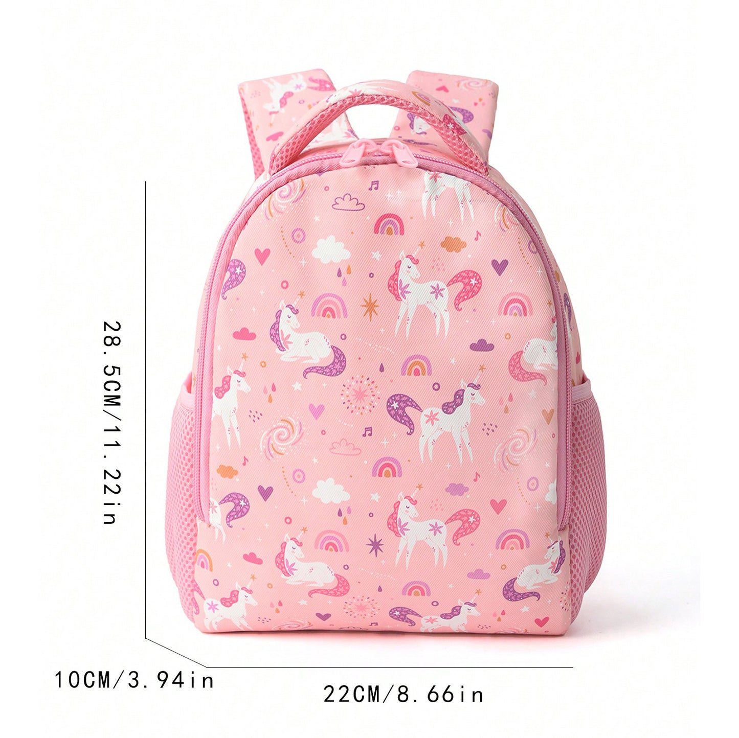 Glitzernder Rucksack mit Regenbogen-Design Brehn
