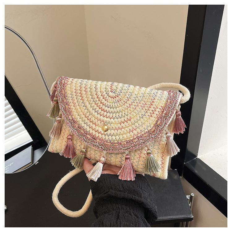 Bohemian Gewobene Clutch-Tasche Brehn